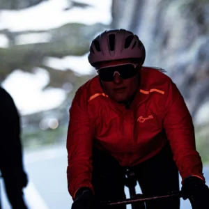 Rogelli ESSENTIAL - damska kurtka rowerowa przeciwdeszczowa różowa - obrazek 7