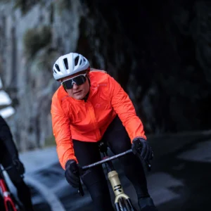 Rogelli ESSENTIAL - damska kurtka rowerowa przeciwdeszczowa różowa - obrazek 9