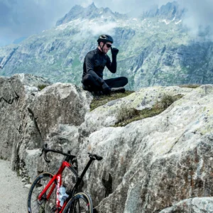 Rogelli RADIUS - męska zimowa kurtka rowerowa czarna - obrazek 11