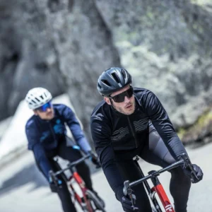 Rogelli RADIUS - męska zimowa kurtka rowerowa czarna - obrazek 8