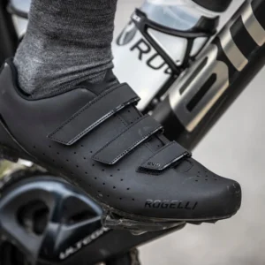Rogelli R-100 - buty rowerowe szosowe czarne - obrazek 9