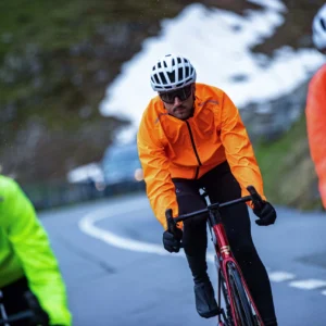 Rogelli CORE - męska kurtka przeciwdeszczowa pomarańczowa - obrazek 7