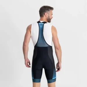 Rogelli HERO II - męskie spodenki rowerowe z szelkami czarno-granatowe - obrazek 5