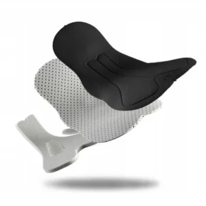 Rogelli HERO II - męskie spodenki rowerowe z szelkami czarno-granatowe - obrazek 6