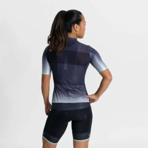 Rogelli DAWN - damska koszulka rowerowa granatowa - obrazek 4
