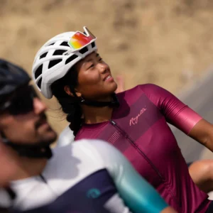 Rogelli DAWN - damska koszulka rowerowa bordowa - obrazek 10