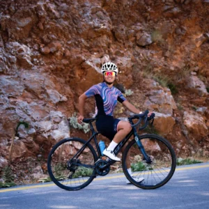 Rogelli LYNN - damska koszulka rowerowa beżowa - obrazek 13