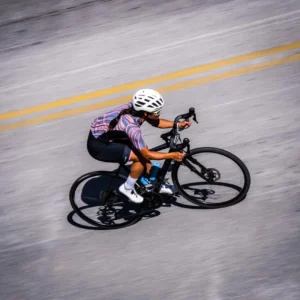 Rogelli LYNN - damska koszulka rowerowa beżowa - obrazek 5