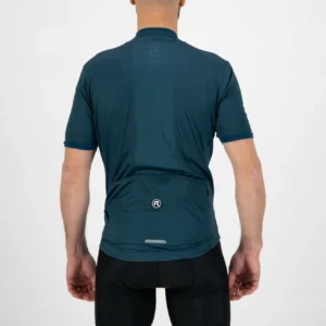 Rogelli ESSENTIAL - męska koszulka rowerowa granatowa - obrazek 7