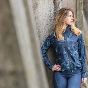 Rogelli ECLIPSE - damska kurtka do biegania granatowa - obrazek 10