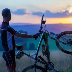 Rogelli GARA MOSTRO - męska koszulka rowerowa czarno-czerwona - obrazek 4