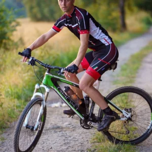 Rogelli GARA MOSTRO - męska koszulka rowerowa czarno-czerwona - obrazek 5