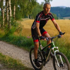 Rogelli GARA MOSTRO - męska koszulka rowerowa czarno-czerwona - obrazek 10