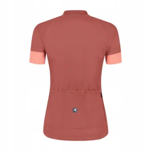 Rogelli MODESTA - damska koszulka rowerowa czerwona - obrazek 2