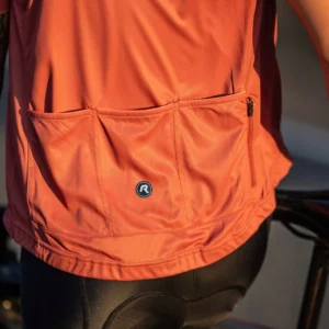 Rogelli MODESTA - damska koszulka rowerowa czerwona - obrazek 11