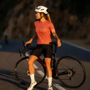 Rogelli MODESTA - damska koszulka rowerowa czerwona - obrazek 12