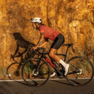 Rogelli MODESTA - damska koszulka rowerowa czerwona - obrazek 6