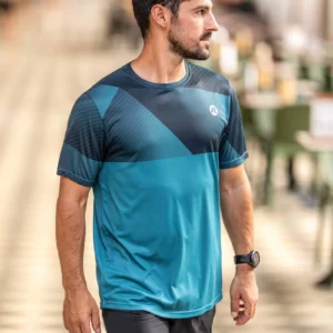 Rogelli RUSH - męska koszulka funkcyjna niebieska - obrazek 8