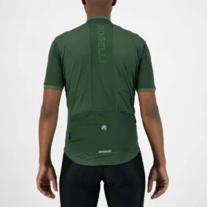 Rogelli ESSENTIAL - męska koszulka rowerowa zielona - obrazek 7
