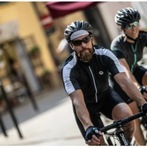 Rogelli EXPLORE - męska koszulka rowerowa czarna - obrazek 8