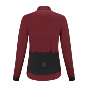 Rogelli SIGNATURE - damska bluza rowerowa bordowa - obrazek 2