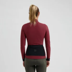 Rogelli SIGNATURE - damska bluza rowerowa bordowa - obrazek 5