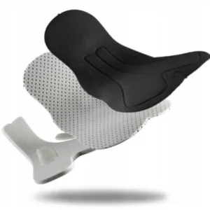 Rogelli IMPRESS II - damskie spodenki rowerowe czarno-bordowe - obrazek 10