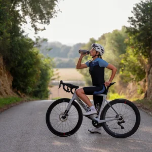 Rogelli CORE BLOCK - damska koszulka rowerowa niebieska - obrazek 14