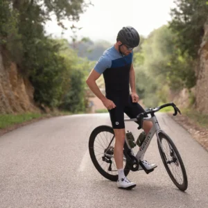 Rogelli CORE BLOCK - męska koszulka rowerowa niebieska - obrazek 15