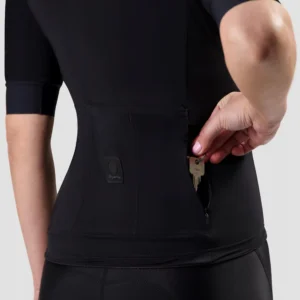 Rogelli SIGNATURE - damska koszulka rowerowa czarna - obrazek 9