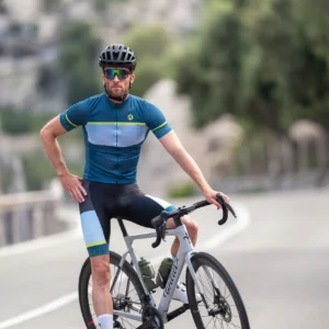 Rogelli HERO II - męska koszulka rowerowa niebieska - obrazek 11