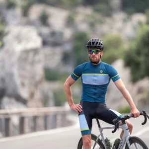 Rogelli HERO II - męska koszulka rowerowa niebieska - obrazek 12