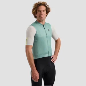 Rogelli FAST - męska koszulka rowerowa zielona - obrazek 3