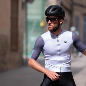 Rogelli FAST - męska koszulka rowerowa biała - obrazek 12