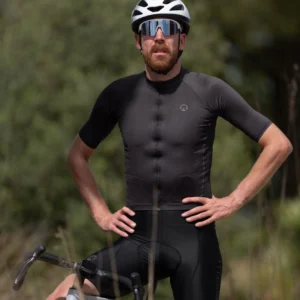 Rogelli ESSENTIAL II - męska koszulka rowerowa czarna - obrazek 12