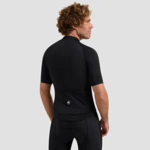 Rogelli ESSENTIAL II - męska koszulka rowerowa czarna - obrazek 5