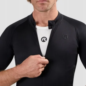 Rogelli ESSENTIAL II - męska koszulka rowerowa czarna - obrazek 6