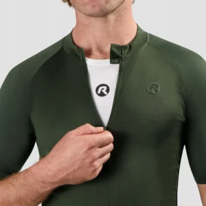 Rogelli ESSENTIAL II - męska koszulka rowerowa khaki - obrazek 6