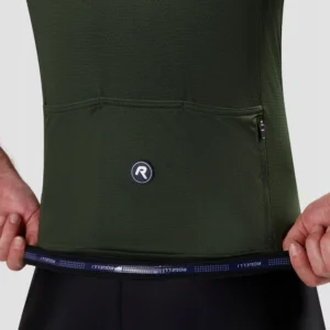 Rogelli ESSENTIAL II - męska koszulka rowerowa khaki - obrazek 9