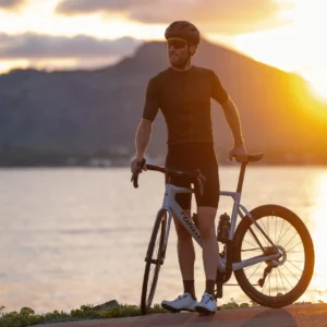 Rogelli ESSENTIAL II - męska koszulka rowerowa khaki - obrazek 10