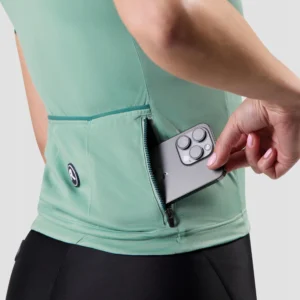 Rogelli MODESTA - damska koszulka rowerowa zielona - obrazek 8