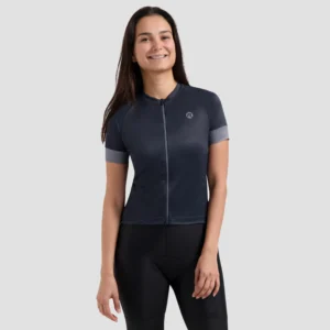 Rogelli MODESTA - damska koszulka rowerowa szara - obrazek 4