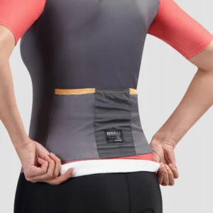 Rogelli FAST - damska koszulka rowerowa fioletowa-różowa - obrazek 9