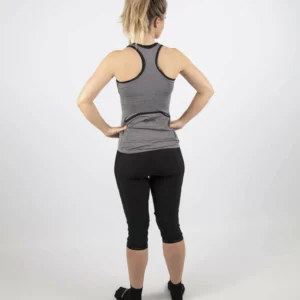 Rogelli ABBEY - damska koszulka rowerowa szara - obrazek 4