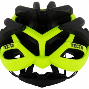 Rogelli TECTA - ultralekki kask rowerowy czarno-żółty - obrazek 2