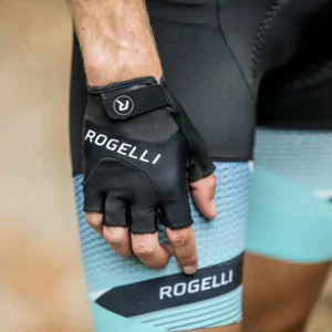 Rogelli ARIOS II - męskie rękawiczki rowerowe czarne - obrazek 4
