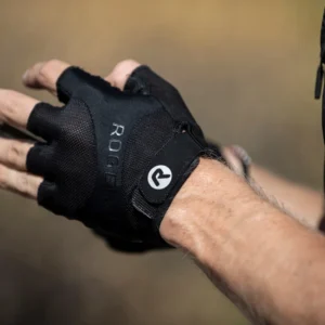 Rogelli ARIOS II - męskie rękawiczki rowerowe czarne - obrazek 5