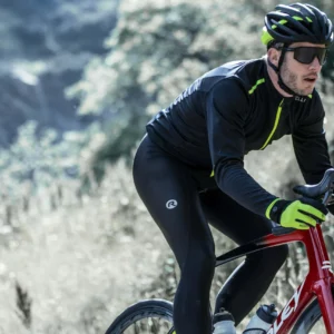 Rogelli CORE - dziecięce ocieplane spodnie rowerowe czarne - obrazek 11