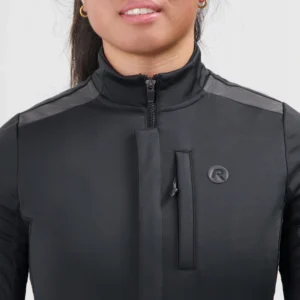 Rogelli DEEP WINTER - damska zimowa kurtka rowerowa czarna - obrazek 5