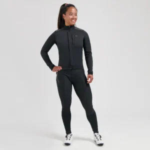 Rogelli DEEP WINTER - damska zimowa kurtka rowerowa czarna - obrazek 8